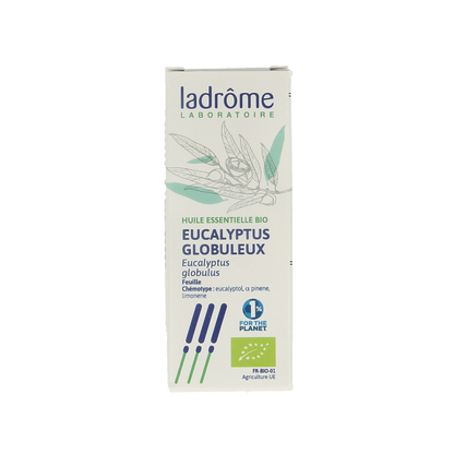 Ladrome Eucalyptus globulus olie bio 10.00 Milliliter