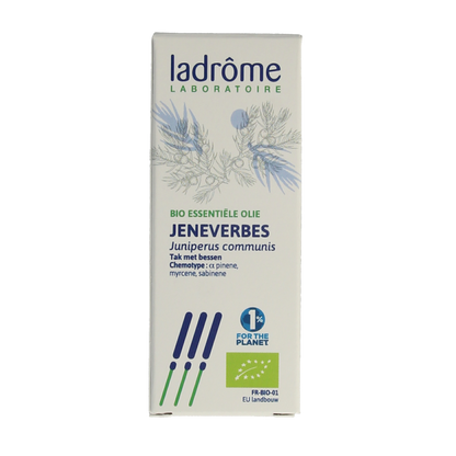 Ladrome Jeneverbes olie bio 10.00 Milliliter