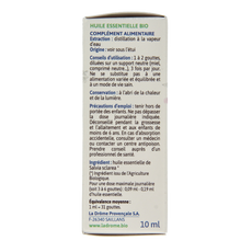 Ladrome Scharlei olie bio 10 Milliliter
