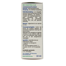 Ladrome Patchouli olie bio 10 Milliliter