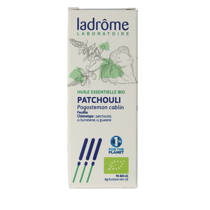 Ladrome Patchouli olie bio 10.00 Milliliter