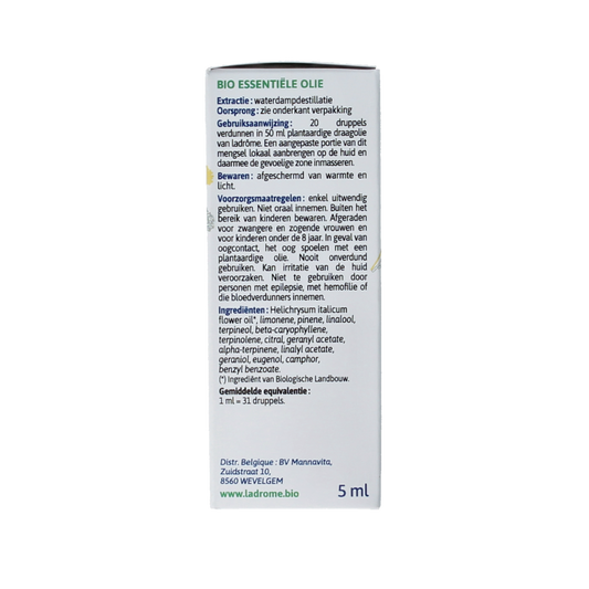 Ladrome Strobloem olie bio 5.00 Milliliter