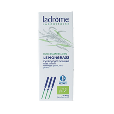 Ladrome Lemongrass olie bio 10 Milliliter