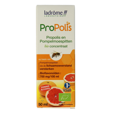 Ladrome Propolis pompelmoes pit concentraat bio 50.00 Milliliter