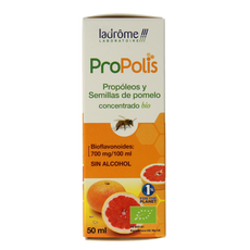 Ladrome Propolis pompelmoes pit concentraat bio 50.00 Milliliter
