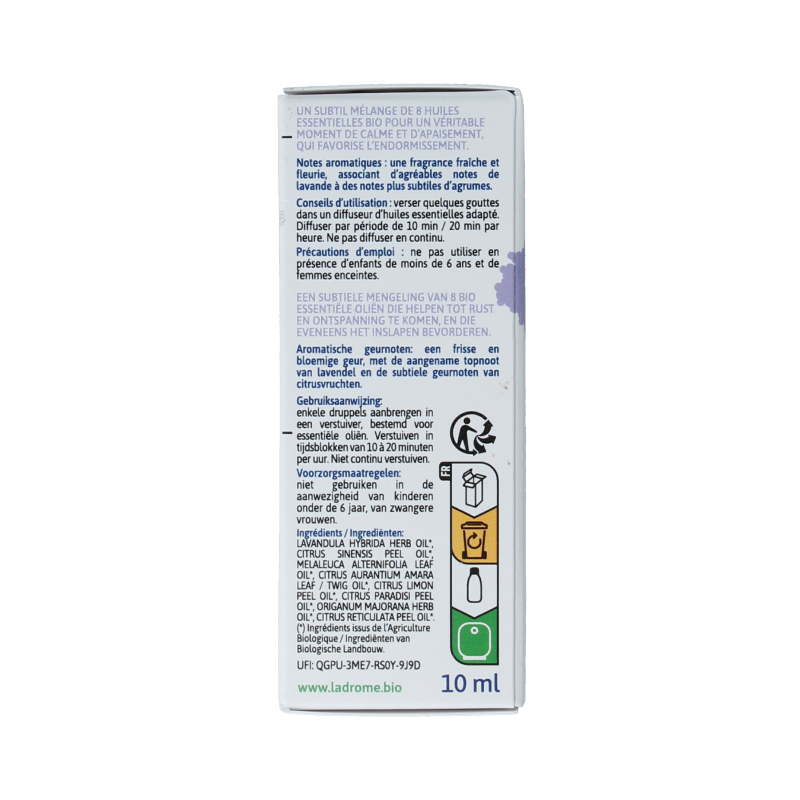 Ladrome Ontspanning - etherische olie 10 Milliliter