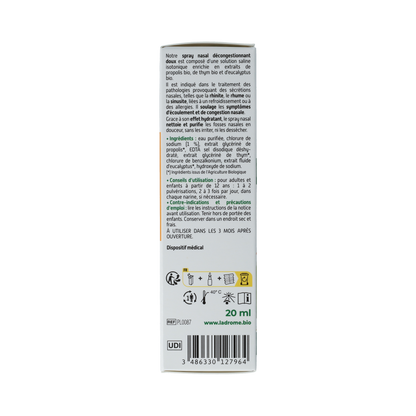 Ladrome Propolis neusspray bio 20.00 Milliliter