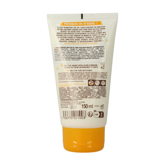 Lovea Moisturizing milk SPF50+ 150 Milliliter
