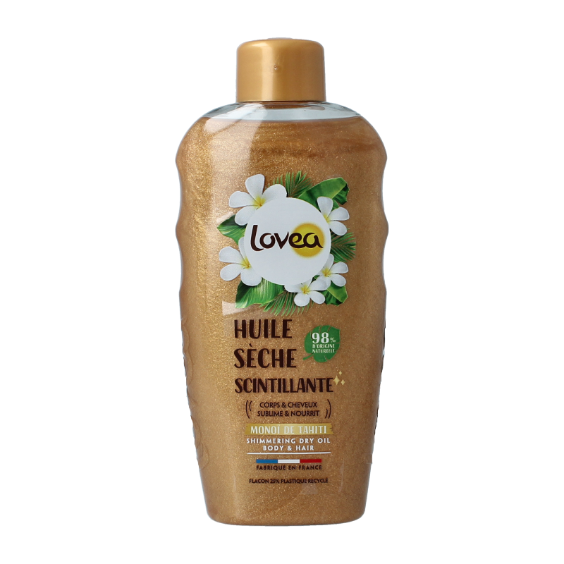 Lovea Shimmering dry oil monoi de tahiti 150 Milliliter