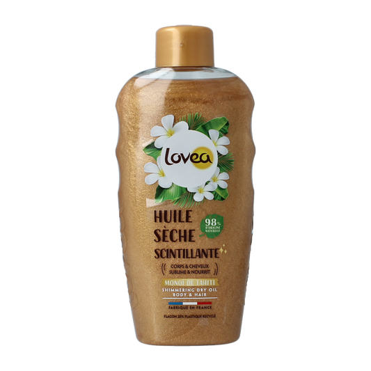 Lovea Shimmering dry oil monoi de tahiti 150 Milliliter