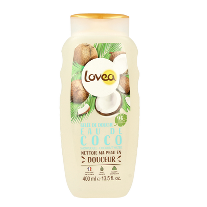 Lovea Showergel coconut water 400 Milliliter