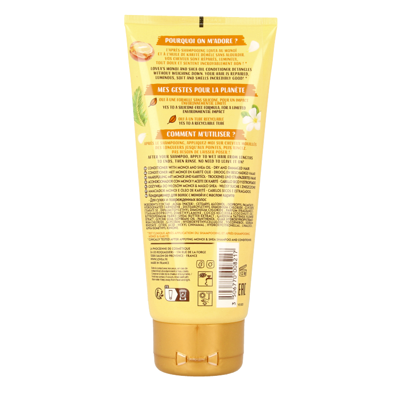 Lovea Conditioner Monoi & Shea 200 Milliliter