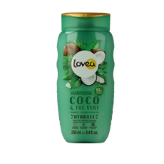 Lovea Shampoo coco & green tea 250 Milliliter