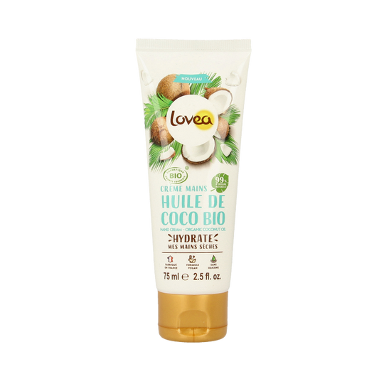 Lovea Hand cream organic coco oil 75 Milliliter