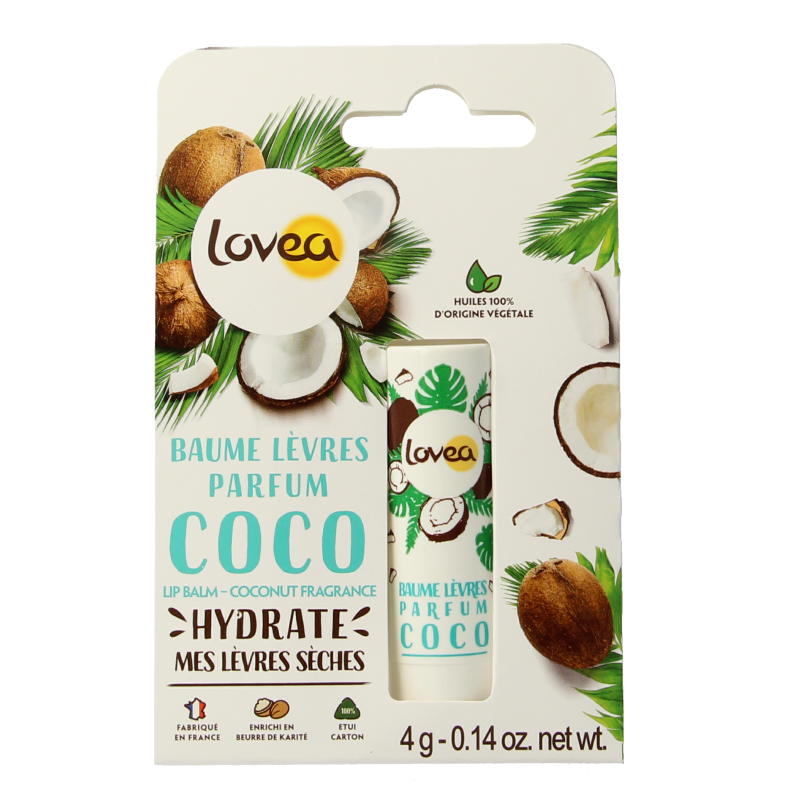 Lovea Lipbalm coconut 4 Gram