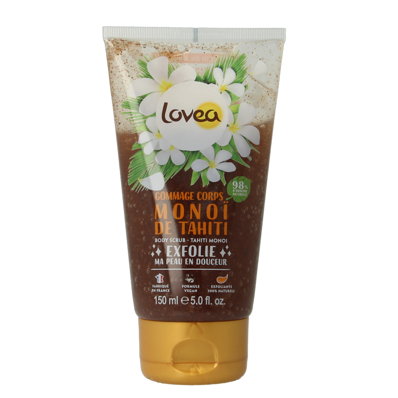 Lovea Bodyscrub tahiti monoi very dry skin 150 Milliliter