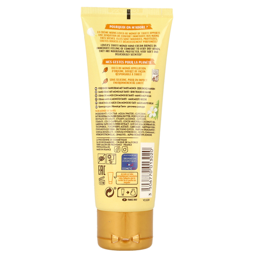 Lovea Hand cream Tahiti Monoi 75.00 Milliliter