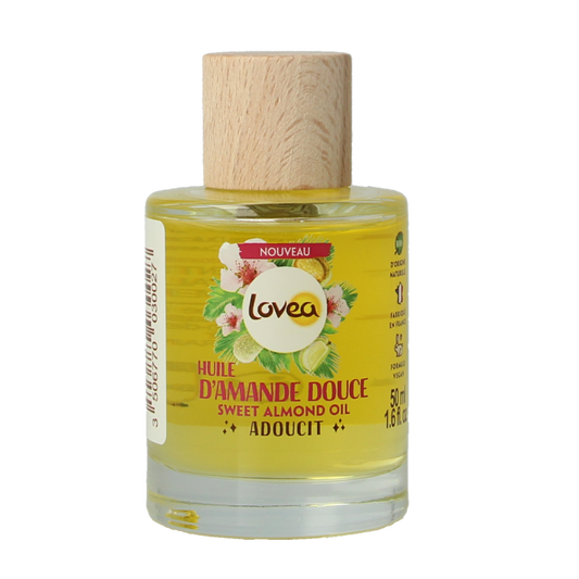 Lovea Sweet almond oil softens 50 Milliliter