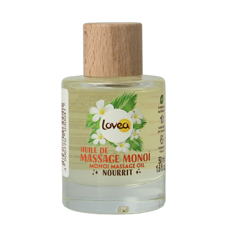 Lovea Monoi massageoil nourishing 50 Milliliter