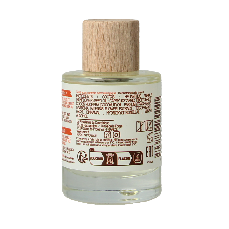 Lovea Monoi massageoil nourishing 50 Milliliter