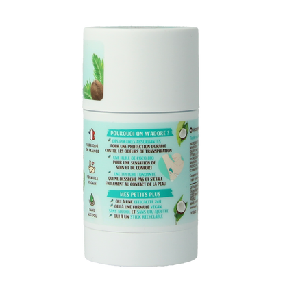 Lovea Solid deo care coconut oil organic 50.00 Gram