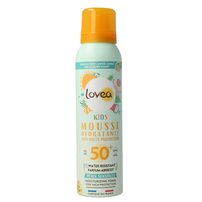 Lovea Mousse kids SPF50+ very high protection 150.00 Milliliter
