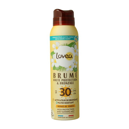 Lovea High protection & tanning mist SPF30 150 Milliliter