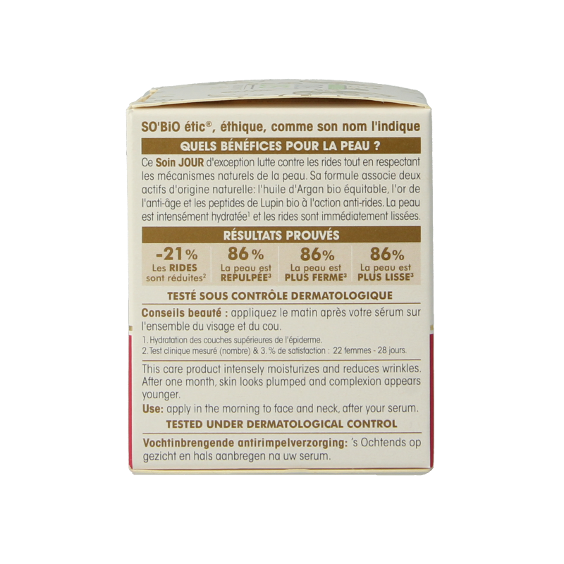 So Bio Etic Dagcreme moisturizing anti rimpel 50 Milliliter