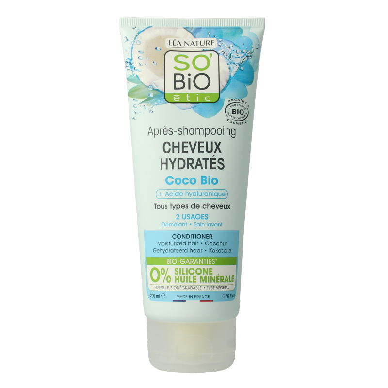 So Bio Etic Conditioner coco hyaluronic acid 200 Milliliter