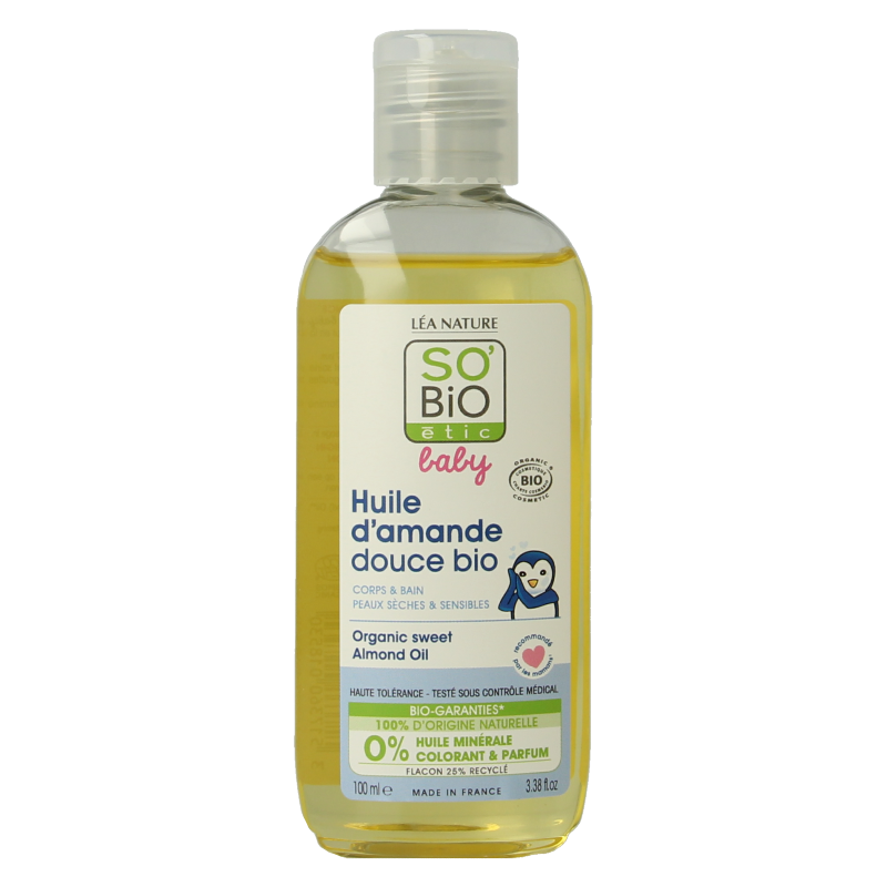 So Bio Etic Baby almond oil 100 Milliliter