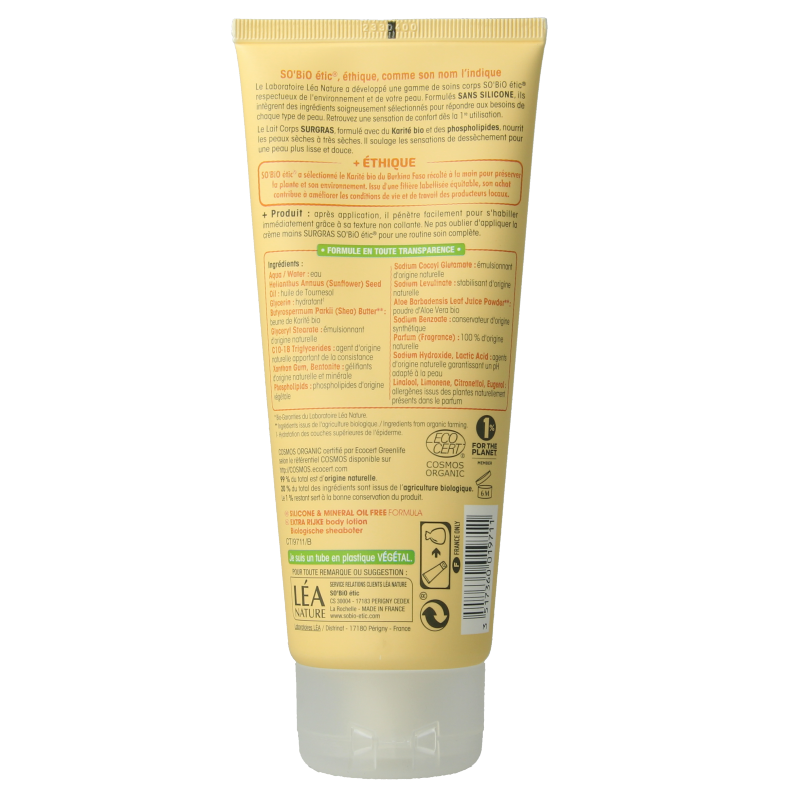 So Bio Etic Bodylotion ultra rich shea butter 200 Milliliter