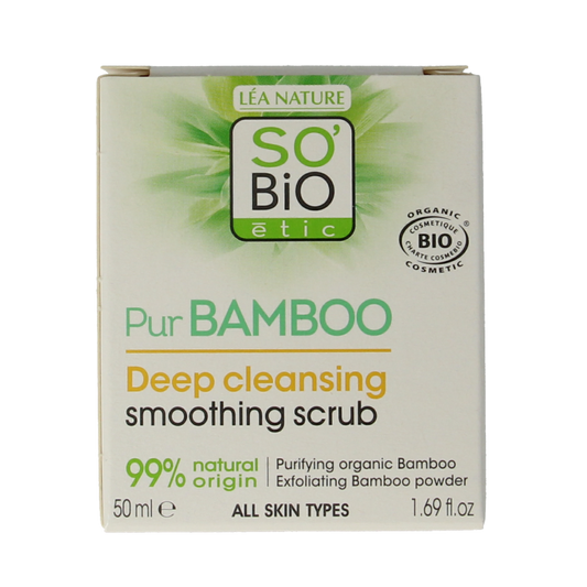 So Bio Etic Bamboo scrub 50 Milliliter