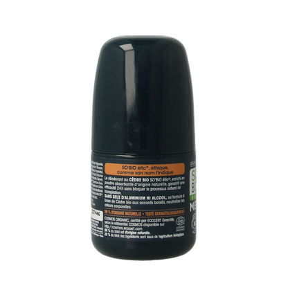 So Bio Etic Deo for men 3 in 1 cedar 50.00 Milliliter