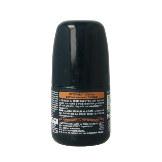 So Bio Etic Deo for men 3 in 1 cedar 50 Milliliter