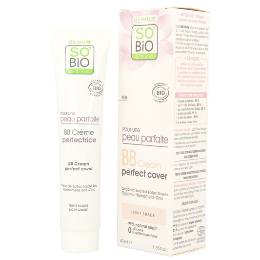 So Bio Etic BB Cream 01 light beige 40 Milliliter