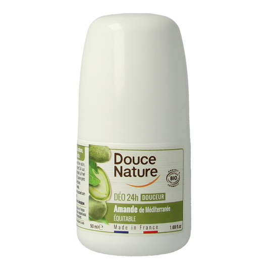 Douce Nature Deodorant roll on droge/gevoelige huid bio 50 Milliliter
