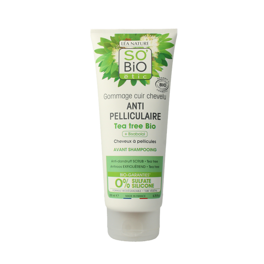 So Bio Etic Haarscrub anti roos tea tree 200 Milliliter