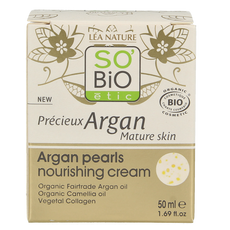 So Bio Etic Argan pearls nourishing cream 50 Milliliter