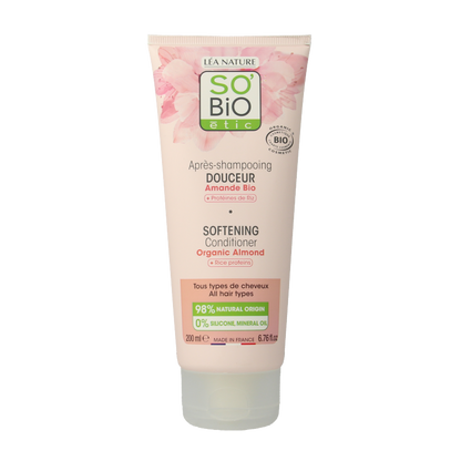 So Bio Etic Conditioner almond milk rice proteins 200 Milliliter