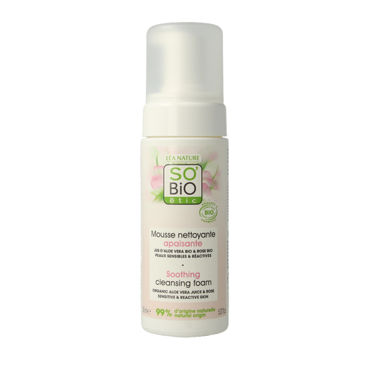 So Bio Etic Aloe vera cleansing foam 150 Milliliter
