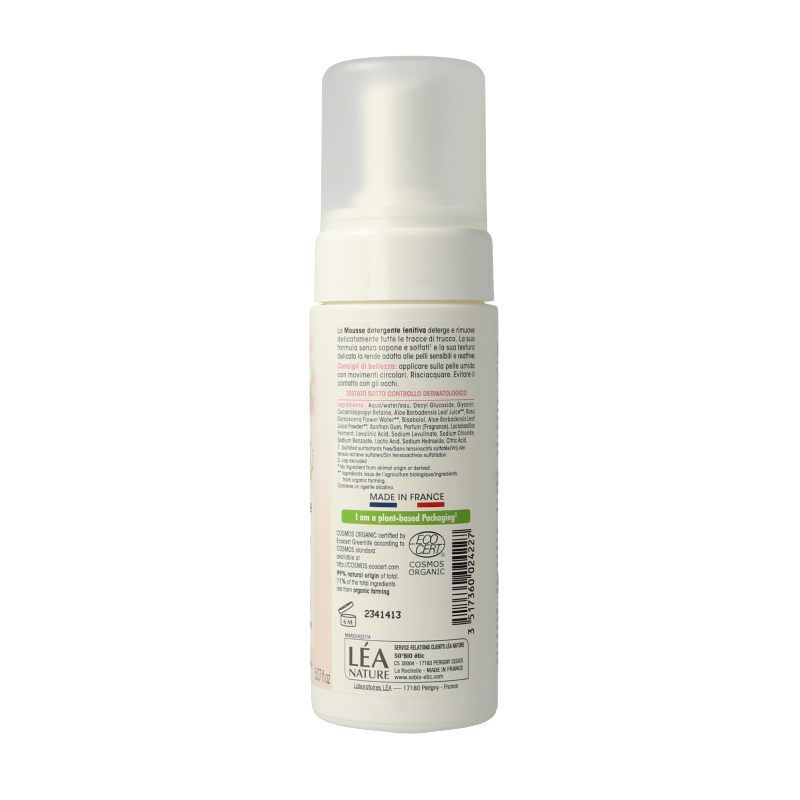 So Bio Etic Aloe vera cleansing foam 150 Milliliter