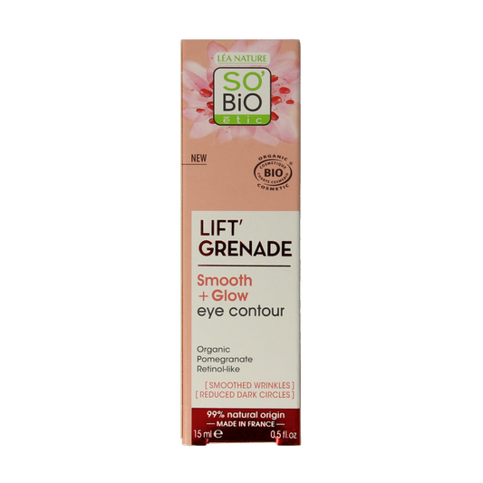 So Bio Etic Lift grenade eye contour cream 15 Milliliter