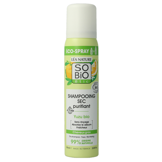 So Bio Etic Purifying dry shampoo yuzu 100 Milliliter