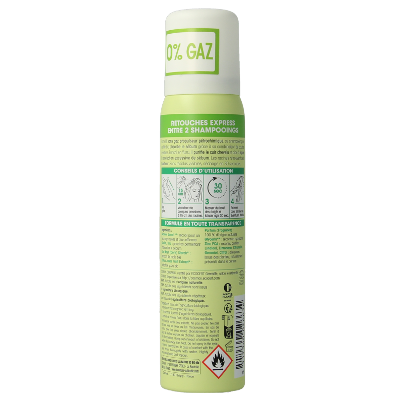 So Bio Etic Purifying dry shampoo yuzu 100 Milliliter