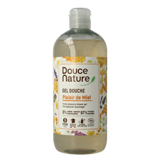 Douce Nature Douchegel honingplezier plaisir de miel bio 500 Milliliter