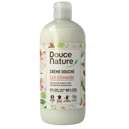 Douce Nature Douchecreme amandelmelk 500.00 Milliliter