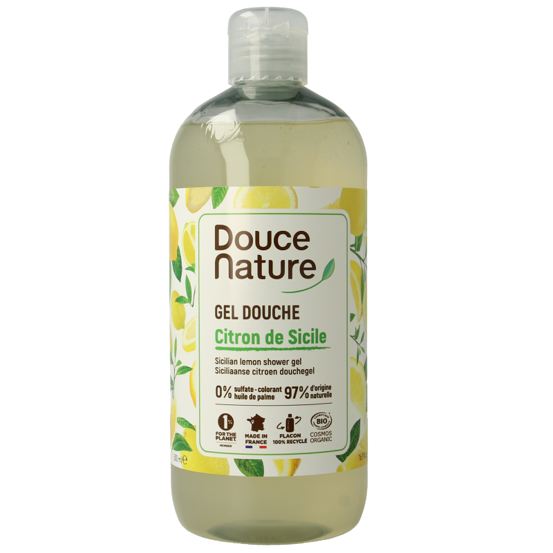 Douce Nature Douchegel Siciliaanse citroen 500 Milliliter