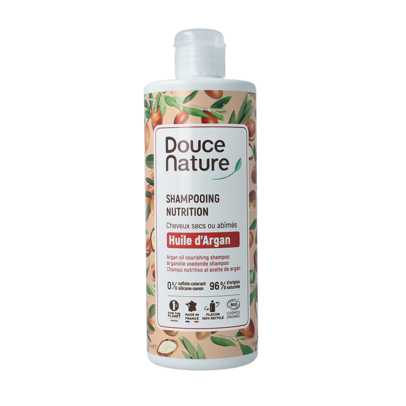 Douce Nature Shampoo arganolie voedend 350 Milliliter