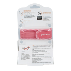 Parakito Anti mug armband volwassenen fuchsia 1.00 Stuks