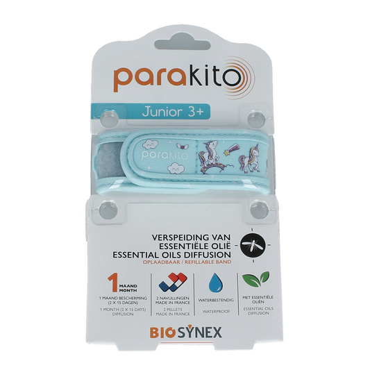 Parakito Anti mug armband junior eenhoorn 1.00 Stuks